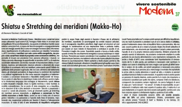 Trattamenti Shiatsu e Stretching dei meridiani